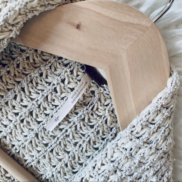 🌿- FREE PEOPLE cardigan sweater w/fringe deta… - Picture 4 of 8